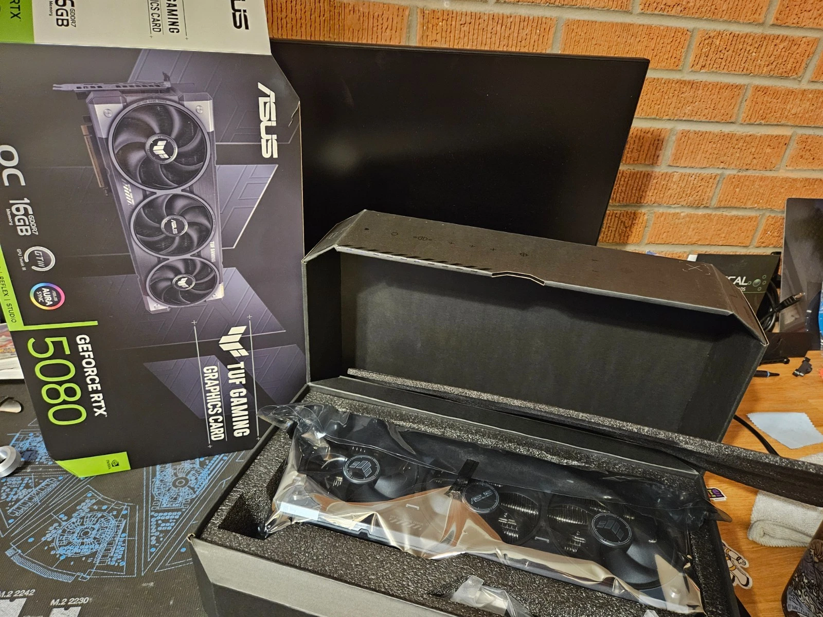 ASUS TUF GeForce RTX 5080 16GB GDDR7 OC Edition Graphics Card