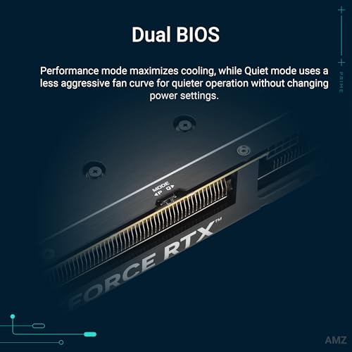 ASUS La tarjeta gráfica Prime GeForce RTX™ 5060 Ti de 16 GB GDDR7 OC Edition lista para SFF (PCIe® 5.0, 16 GB GDDR7, HDMI®/DP 2.1, 2.5 ranuras, ventiladores de tecnología axial, BIOS dual)