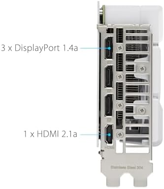 ASUS The SFF Ready Prime GeForce RTX  5060 8GB GDDR7 Graphics Card  PCIe  5 0  8GB GDDR7  HDMI /DP 2 1  2 5 Slot  Axial tech Fans  Dual BIOS 