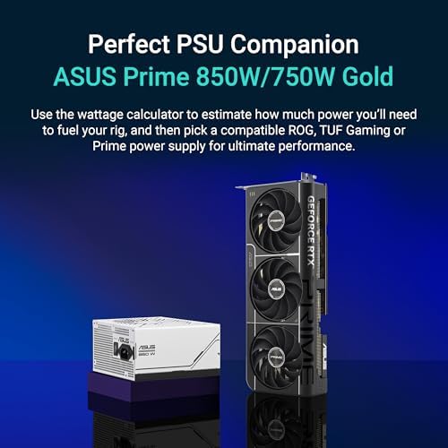 ASUS La tarjeta gráfica Prime GeForce RTX™ 5070 Ti OC Edition de 16 GB GDDR7 lista para SFF (PCIe® 5.0, 16 GB GDDR7, HDMI®/DP 2.1, 2.5 ranuras, ventiladores de tecnología axial, BIOS dual)