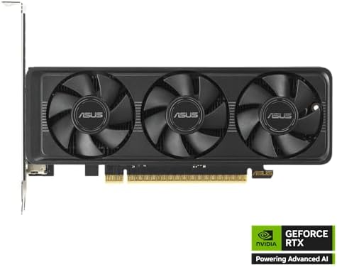 ASUS The SFF Ready Prime GeForce RTX  5060 8GB GDDR7 OC Edition Graphics Card  PCIe  5 0  8GB GDDR7  HDMI /DP 2 1  2 5 Slot  Axial tech Fans  Dual BIOS 