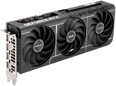 ASUS La tarjeta gráfica Prime GeForce RTX 5060 Ti de 16 GB GDDR7 OC Edition lista para SFF (PCIe 5.0, 16 GB GDDR7, HDMI/DP 2.1, 2.5 ranuras, ventiladores de tecnología axial, BIOS dual)