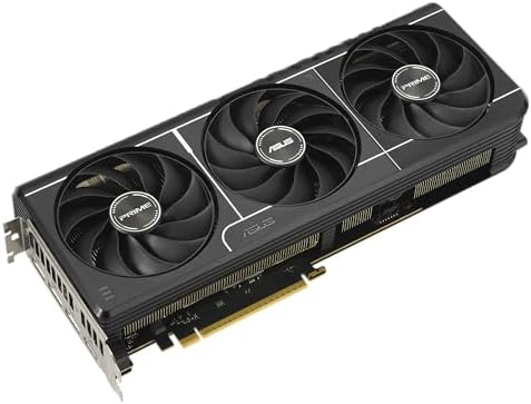 ASUS The SFF Ready Prime GeForce RTX  5080 OC Edition 16GB GDDR7 Graphics Card  PCIe  5 0  16GB GDDR7  HDMI /DP 2 1  2 5 Slot  Axial tech Fans  Vapor Chamber  Dual BIOS 