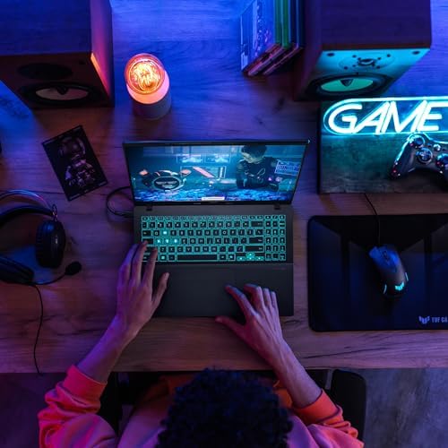 ASUS V16 Gaming Laptop  16  WUXGA 144Hz Display  Intel Core 7 Processor 240H  NVIDIA GeForce RTX 5060  32GB Memory  1TB Storage  Windows 11  Matte Black  V3607VM DS79