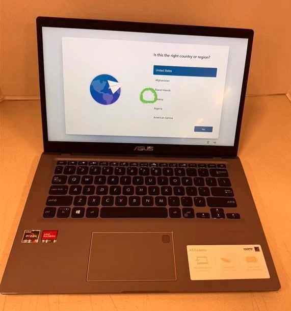 ASUS VivoBook 14 X415UA 14" Laptop Ryzen 5 5500U 2 10GHz 8 GB RAM 512 GB SSD