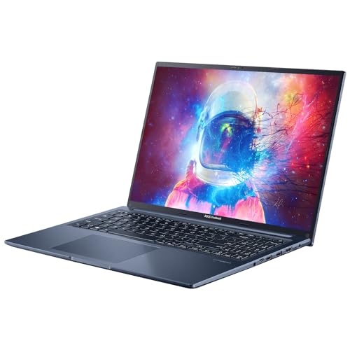 ASUS VivoBook 16X Laptop  16  WUXGA  1920 x 1200  16 10 Display  AMD Ryzen 5 5600H CPU  AMD Radeon Vega 7 Graphics  16GB RAM  512GB SSD  Fingerprint Sensor  Windows 11 Home  Quiet Blue  M1603QA ES54