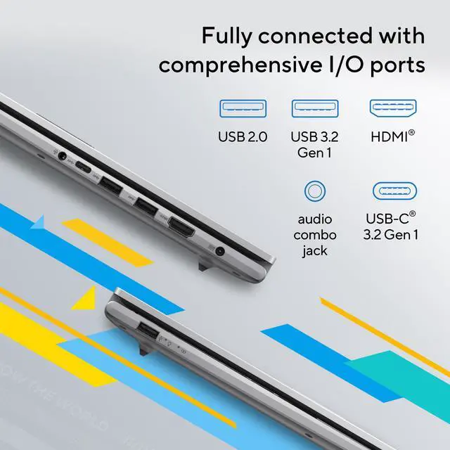 ASUS VivoBook 17 3"  Intel Core i7 1355U 16GB Memory 1 TB PCIe SSD Intel Iris Xe Graphics Windows 11 Home