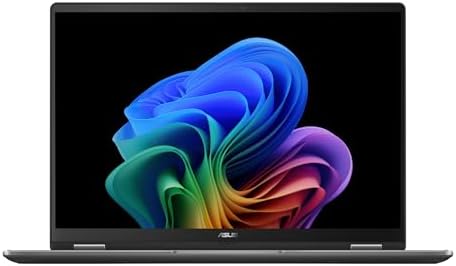 ASUS Vivobook 14 Flip Laptop Copilot  PC  14  OLED WUXGA 60Hz Touch Display  Intel  Core  Ultra 5 226V  Intel  Arc  Graphics  16GB Memory  512GB Storage  Windows 11  Matte Gray  TP3407SA ES54T