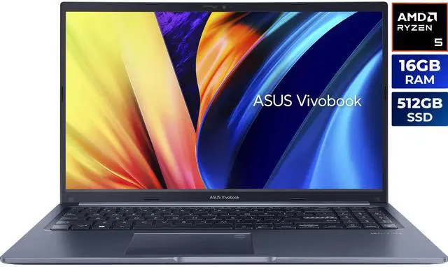 ASUS Vivobook 15 Laptop AMD Ryzen 5 7430U 16GB RAM   512GB SSD   Windows 11 Home  M1502YA BS51 