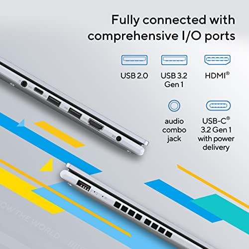 ASUS Vivobook 16 Laptop  16  WUXGA 60Hz Display  Intel Core i5 13420H  Intel Iris X  Graphics  16GB Memory  512GB Storage  Windows 11  Cool Silver  F1605VA ES56