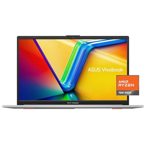 ASUS Vivobook Go 15 6  Slim Laptop  AMD Ryzen 5 7520U  8GB  512GB  Windows 11 Home  Cool Silver  Military Grade Durability  Fast Charging  Webcam Shield  E1504FA AS54