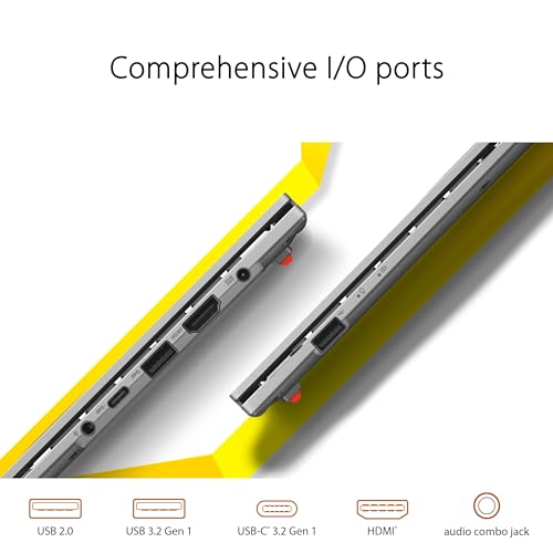 ASUS Vivobook Go 15 6 Slim Laptop AMD Ryzen 5 7520U 8GB 512GB Windows 11 Home Cool Silver Military Grade Durability Fast Charging Webcam Shield E1504FA AS54