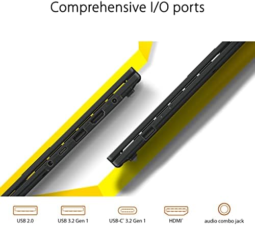 ASUS Vivobook Go - Laptop FHD Slim de 15.6 pulgadas, procesador AMD Ryzen 3 7320U Quad Core, 8 GB DDR5 RAM, 128 GB SSD, Windows 11 Home, carga rápida, pantalla de cámara web, durabilidad de grado