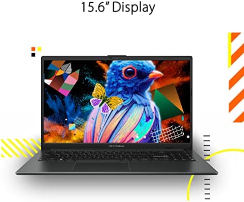 ASUS Vivobook Go - Portátil delgado de 15.6 pulgadas, AMD Ryzen 5 7520U, 8 GB, 512 GB, Windows 11 Home, plata fría, durabilidad de grado militar, carga rápida, escudo de cámara web, E1504FA-AS54