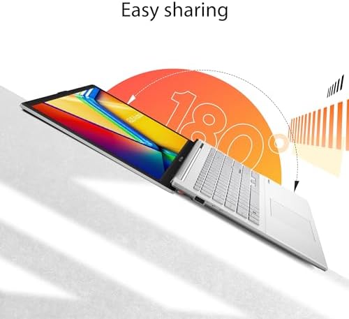 ASUS Vivobook Go - Portátil delgado de 15.6 pulgadas, AMD Ryzen 5 7520U, 8 GB, 512 GB, Windows 11 Home, Plata Cool, durabilidad de grado militar, carga rápida, escudo de cámara web, E1504FA-AS54