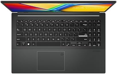 ASUS Vivobook Go 15 6  FHD Slim Laptop  AMD Ryzen 3 7320U Quad Core Processor  8GB DDR5 RAM  256GB SSD  Windows 11 Home  Fast Charging  Webcam Shield  Military Grade Durability  Black  E1504FA AB34