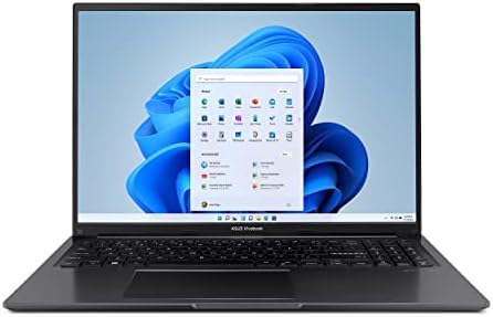 ASUS Vivobook S16 Laptop  Copilot  PC  AMD Ryzen AI 7 350 with XDNA NPU  16GB Memory  1TB SSD  Neutral Black  M5606KA DS76