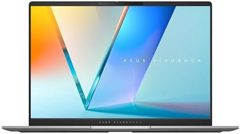 ASUS Vivobook S 14 OLED Slim Laptop, AMD Ryzen AI 9 365 (10 núcleos), 24 GB, SSD de 1 TB, teclado RGB personalizable, plata fría, M5406WA-AH94