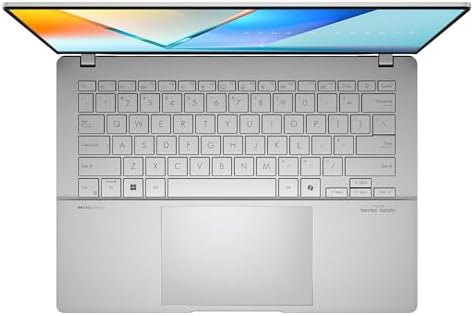 ASUS Vivobook S 14 OLED Slim Laptop, AMD Ryzen AI 9 365 (10 núcleos), 24 GB, SSD de 1 TB, teclado RGB personalizable, plata fría, M5406WA-AH94