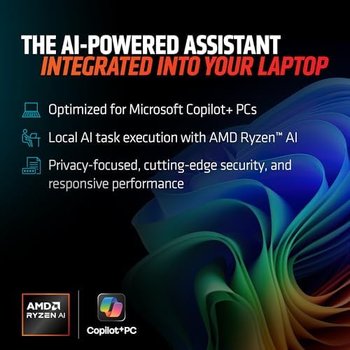 ASUS Vivobook S 14 OLED Slim Laptop, AMD Ryzen AI 9 365 (10 núcleos), 24 GB, SSD de 1 TB, teclado RGB personalizable, plata fría, M5406WA-AH94