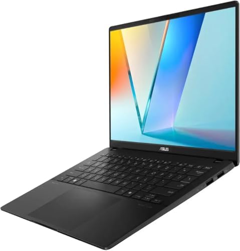 ASUS Vivobook S 14 Q423 AI Powered Laptop 14 0 OLED FHD  Display  Intel Ultra 5 226v  16GB LPDDR5X  512GB PCIe SSD  AI Copilot  Backlit KB  2 Thunderbolt 4  WiFi 7  Win11Home  w/DKZ USB Port Expander