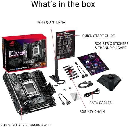 ASUS X870 MAX GAMING WIFI7 W AMD AM5 ATX Motherboard  8 layer White PCB  12 2 1 80A DrMOS  DDR5  PCIe 5 0 x16 Q Release  3x M 2  Wi Fi 7 Q Antenna  USB4  Type C   2 5Gb LAN  BIOS FlashBack   Aura Sync