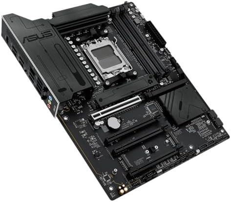 ASUS X870 MAX Gaming WIFI7 AMD AM5 ATX Motherboard  12 2 1 80A DrMOS  DDR5  PCIe 5 0 x16 Q Release  3X M 2  Wi Fi 7 Q Antenna  2 5Gb LAN  USB4  Type C   USB C  20Gbps  BIOS Flashback   Aura Sync
