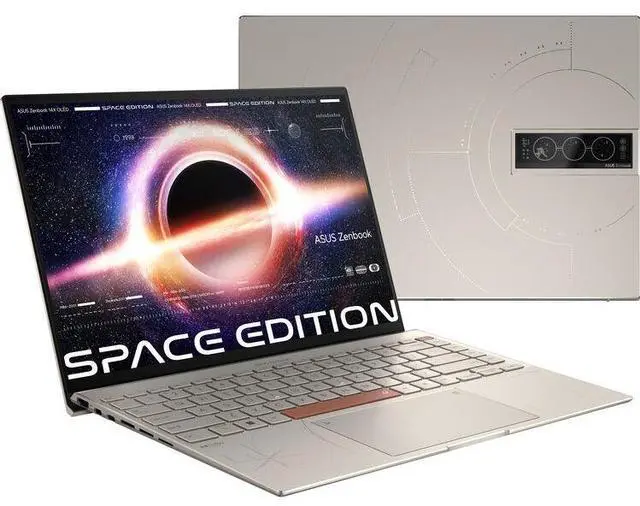 ASUS Zenbook 14X 14" OLED Touchscreen Intel Core i9 12900H 2 50 GHz up to 5 00 GHz 32GB RAM 1TB NVMe SSD Intel Iris Xe Graphics Windows 11 Pro Laptop  Zero G Titanium   UX5401ZAS XS99T