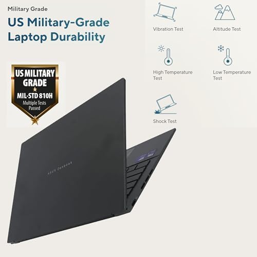 ASUS Zenbook 14 AI PC OLED Touchscreen Laptop  Intel Ultra 9 285H  32GB DDR5  1TB SSD  14 FHD   16 Core  > i9 13900H   Backlit  2x Thunderbolt 4  Wi Fi 7  18 Hr Battery  IR Webcam  Win 11 Pro  UX3405