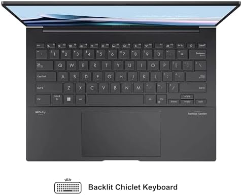 ASUS Zenbook 14 Laptop 14 WUXGA OLED Touch  100  DCI P3  500nits HDR  Intel 16 core Ultra 9 285H  GPU Up to 77 Tops  32GB DDR5 1TB SSD for Designer Business Professional Win11 ICP Hub