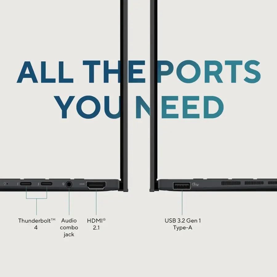 ASUS Zenbook - Computadora portátil con pantalla táctil OLED de 14 pulgadas, WUXGA, Intel Core Ultra 9 285H hasta 5.4 GHz, GPU Intel Arc, Copilot, Thunderbolt 4, Wi-Fi 7, Win11 H, con mouse