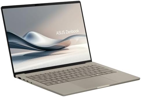 ASUS Zenbook A14 AI Business Laptop 14 0 WUXGA  Qualcomm Snapdragon X Plus X1P 42 100  16GB LPDDR5X  512GB SSD  Qualcomm Adreno  Win 11 Home   Renewed 