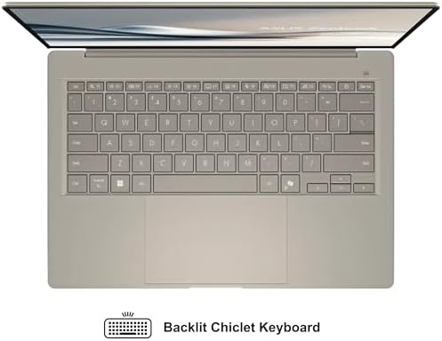 ASUS Zenbook A14 Laptop 14 WUXGA OLED  100  DCI P3  600nits HDR  Qualcomm 8 core Snapdragon X Plus  Up to 45 Tops  16GB RAM 512GB SSD for Creator Business Professional Win11 ICP Hub