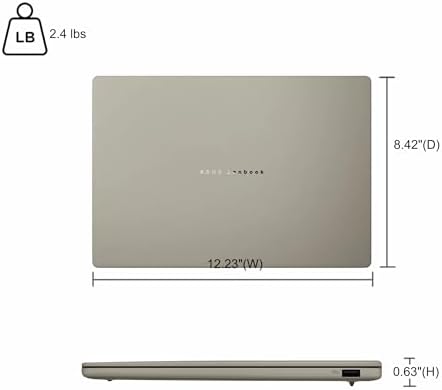ASUS Zenbook A14 - Laptop WUXGA OLED de 14 pulgadas (100% DCI-P3, 600nits HDR) Qualcomm Snapdragon X Plus de 8 núcleos (hasta 45 superiores) 16 GB DDR5 512 GB SSD para Creator Business Professional Win11 ICP Hub