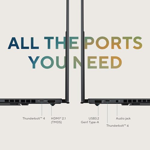 ASUS Zenbook DUO Laptop  Dual 14  OLED 3K 120Hz Touch Display  Evo  Intel Core Ultra 9 285H  Intel Arc Graphics  32GB RAM  1TB SSD  Windows 11  UX8406CA PS99T