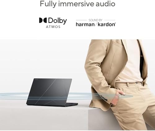 ASUS Zenbook DUO Laptop  Dual 14  OLED 3K 120Hz Touch Display  Evo  Intel Core Ultra 9 285H  Intel Arc Graphics  32GB RAM  1TB SSD  Windows 11  UX8406CA PS99T