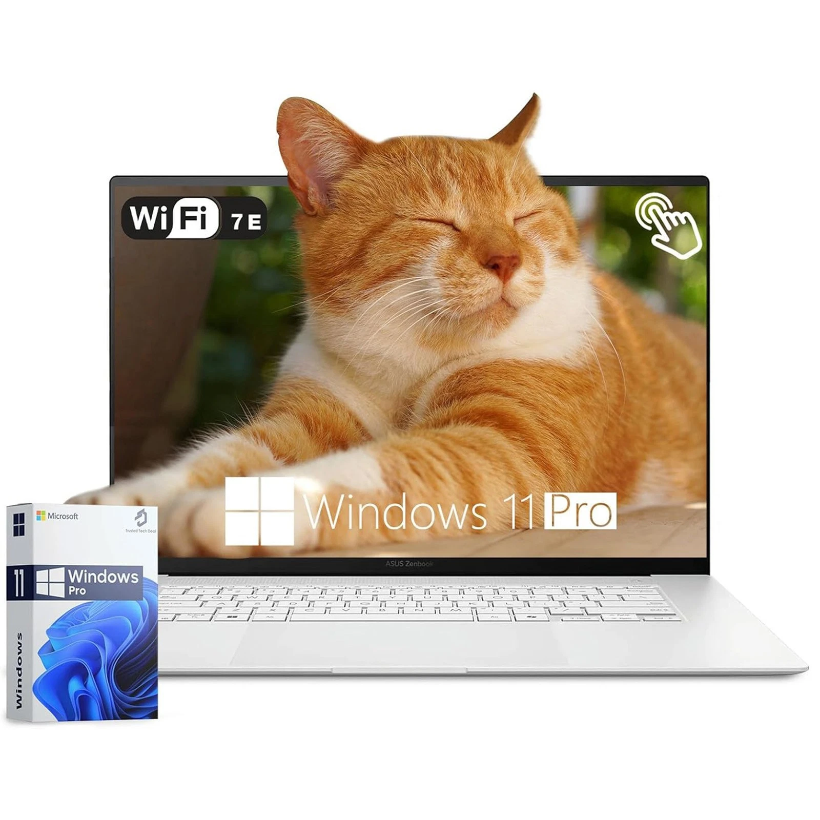 ASUS Zenbook S 16 Touch Laptop  AMD 10 core Ryzen AI 9 365  24GB DDR5  1TB SSD