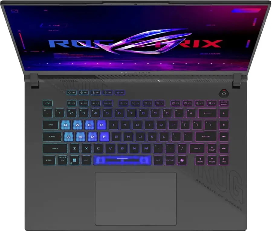 ASUS   ROG Strix G16 16" FHD 165Hz Gaming Laptop   AMD Ryzen 9 HX   16GB RAM   NVIDIA GeForce RTX 5070 Ti   1TB SSD   Eclipse Grey
