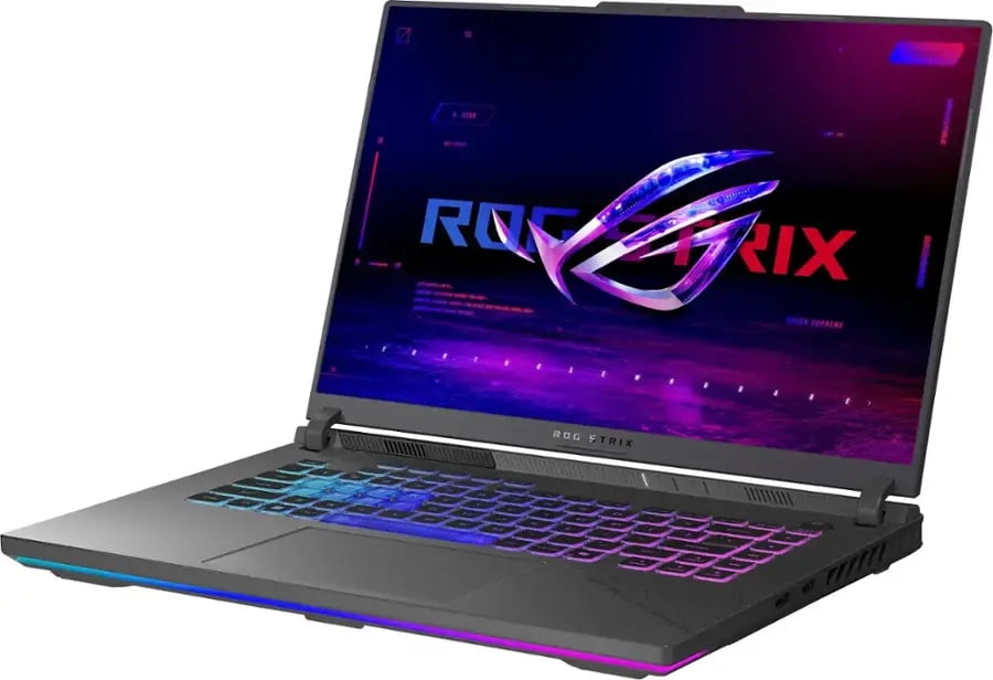 ASUS   ROG Strix G16 16" FHD 165Hz Gaming Laptop   AMD Ryzen 9 HX   16GB RAM   NVIDIA GeForce RTX 5070 Ti   1TB SSD   Eclipse Grey