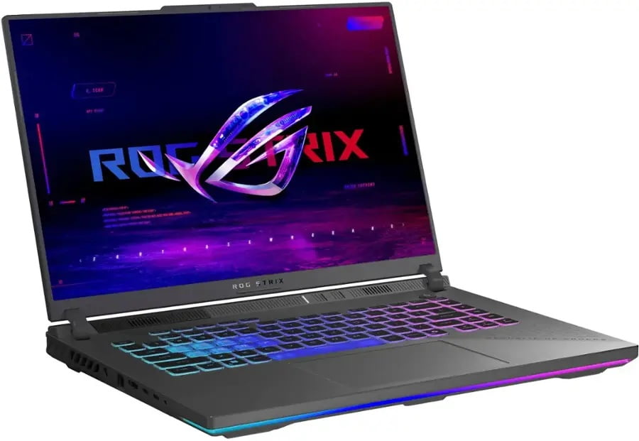 ASUS   ROG Strix G16 16" FHD 165Hz Gaming Laptop   AMD Ryzen 9 HX   16GB RAM   NVIDIA GeForce RTX 5070 Ti   1TB SSD   Eclipse Grey
