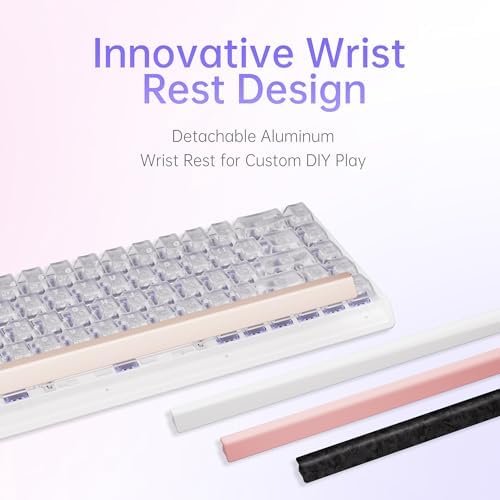 ATK 68 RX Hall Effect Gaming Keyboard  65  68 Key Esports Mechanical  Adjustable Magnetic Actuation 0 005 3 3 mm in 0 001 mm Steps  Tray Mount with Aluminum Plate  Black  Primordial Switch