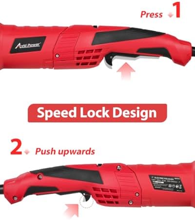 AVID POWER Car Buffer Polisher  6 Variable Speed 1000 3500 RPM  Rotary Buffer Waxer Kit with 6 inch and 7 Inch Backing Plate  1200W Car Polisher for Car Detailing  Polishing  Waxing