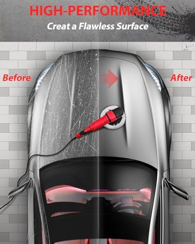 AVID POWER Car Buffer Polisher  6 Variable Speed 1000 3500 RPM  Rotary Buffer Waxer Kit with 6 inch and 7 Inch Backing Plate  1200W Car Polisher for Car Detailing  Polishing  Waxing