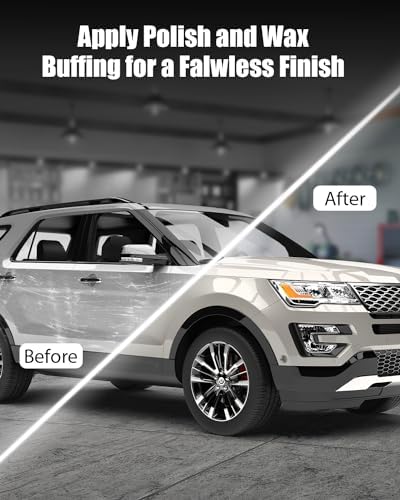 AVID POWER Car Buffer Polisher  6 Variable Speed 1000 3500 RPM  Rotary Buffer Waxer Kit with 6 inch and 7 Inch Backing Plate  1200W Car Polisher for Car Detailing  Polishing  Waxing