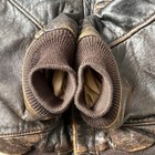 AVIREX Type A 2 Leather Flight Jacket Pin Up Graphic Lining Brown Mens M Bomber