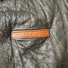 AVIREX Type A 2 Leather Flight Jacket Pin Up Graphic Lining Brown Mens M Bomber