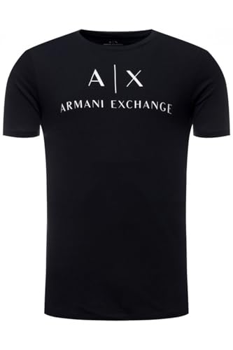 AX Armani Exchange Mens Crew Neck Logo Tee