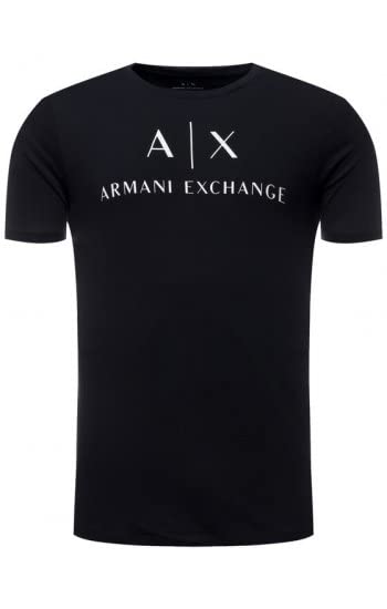 AX Armani Exchange Mens Crew Neck Logo Tee