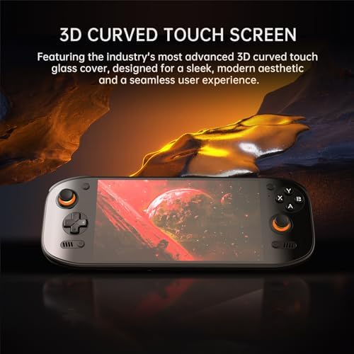 AYN Odin 2 Portal Pro Retro Handheld Game Console   Snapdragon 8 Gen 2  12 512GB  7 1080P OLED Touch Screen  120Hz Refresh Rate  8000mAh  Android 13  Android Gaming Handheld  White 