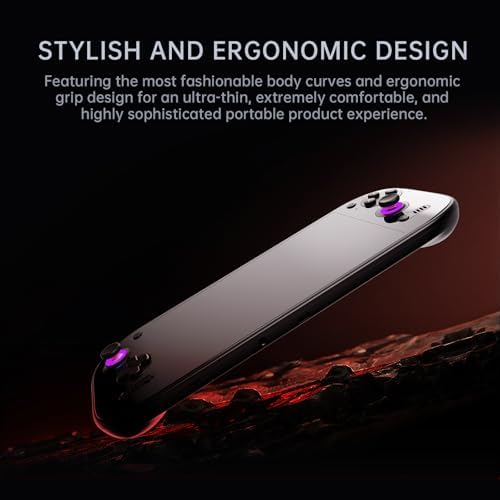 AYN Odin 2 Portal Pro Retro Handheld Game Console   Snapdragon 8 Gen 2  12 512GB  7 1080P OLED Touch Screen  120Hz Refresh Rate  8000mAh  Android 13  Android Gaming Handheld  White 